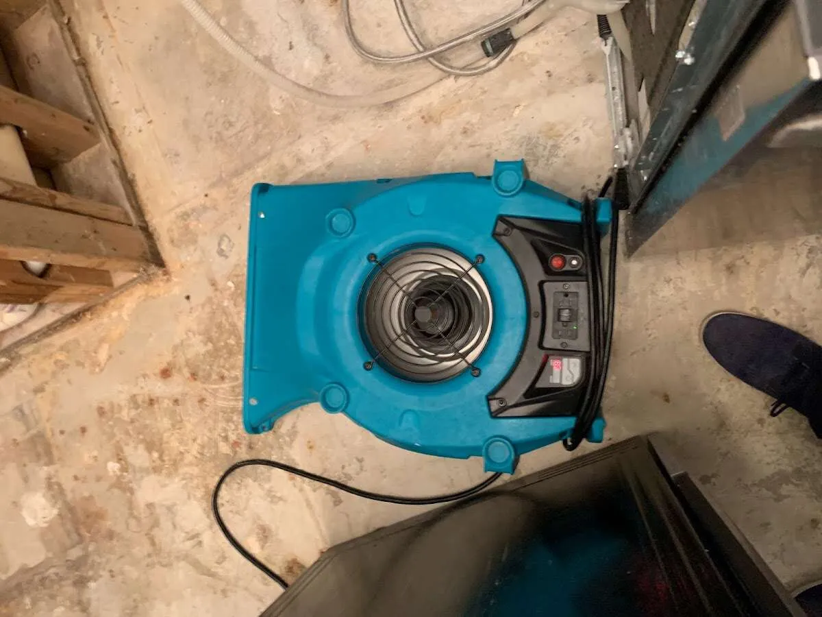 Air mover drying equipment for Mold Remediation & Removal in Sunbury
